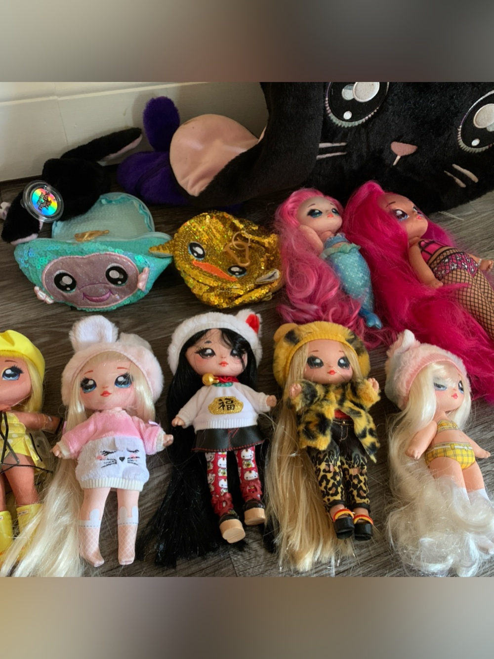 Assorted Fashion Dolls Set with Pink, Blonde & Black Hair - Kids Toys